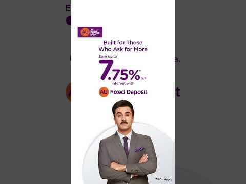 AU Fixed Deposits | AU Small Finance Bank
