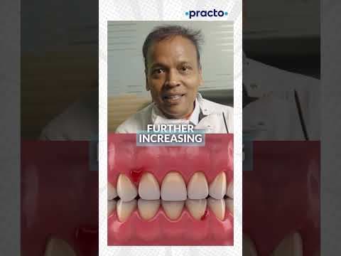 Should You Stop Flossing If Your Gums Bleed? A Dentist Explains #practo  #shorts