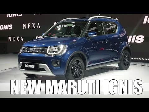 2020 BS6 Maruti IGNIS unveiled | Auto Expo 2020