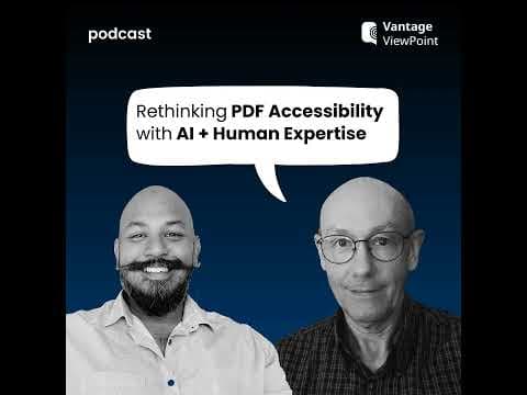 AI + Human Expertise: The Secret to Scalable PDF Accessibility | Apex CoVantage
