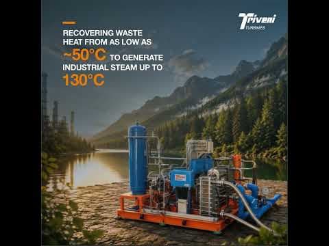 Industrial Heating, Reimagined Through Waste Heat Recovery | Triveni Turbines