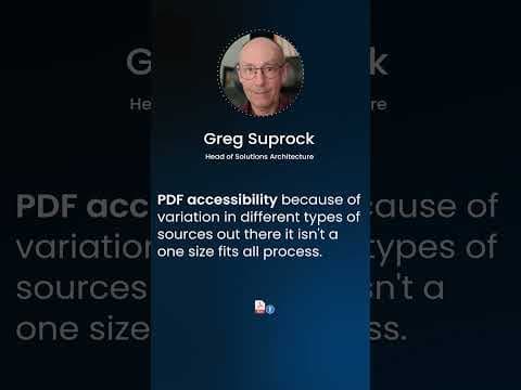 Rethinking PDF Accessibility with AI + Human Expertise