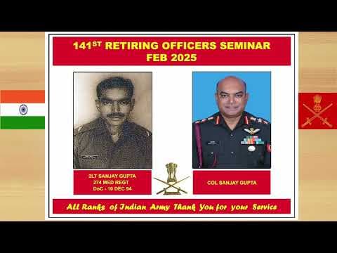 Retiring Officers, February 2025