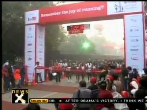 Times Internet Limited, 09th November 2008 - News - News X- India Times Delhi Half Marathon