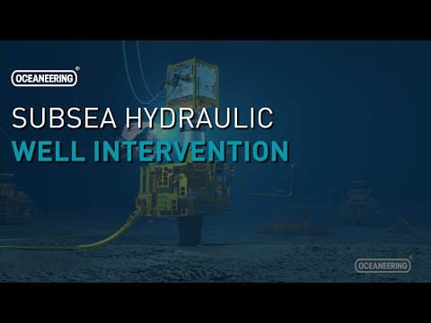 Subsea Hydraulic Well Intervention | Oceaneering