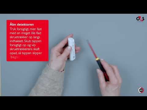 SHIELDalarm: How to change the battery in the vibration detector