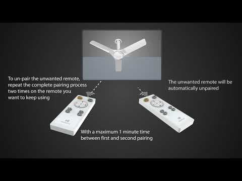 Havells Stealth Prime | How to Pair & Operate Remote