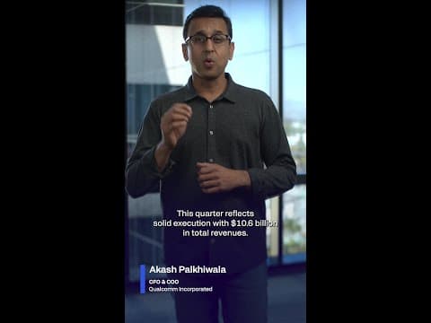 Qualcomm's CFO on Q2 FY26 results