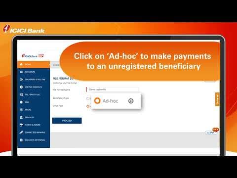 Formats for File Upload in BizPay 360