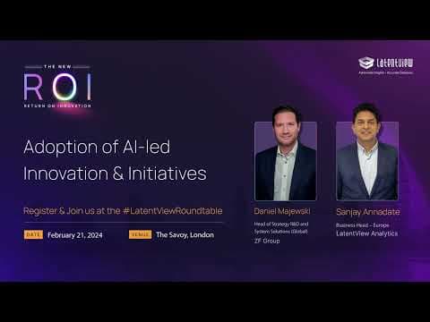 AI, Connectivity, and Transformation | Daniel Majewski & Sanjay Annadate | LatentView Roundtable