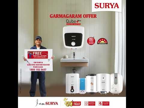 Surya electric water heater