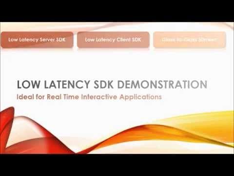 Ittiam's Ultra-Low-Latency HD Video Streaming Server and Client