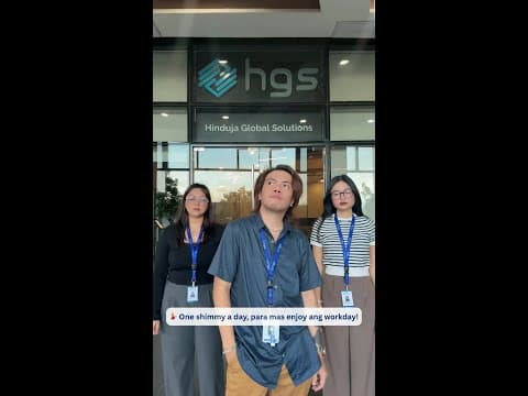 #TeamHGS shimmies through the workday!