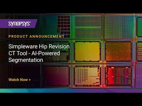 Simpleware Hip Revision CT Tool - AI-Powered Segmentation | Synopsys
