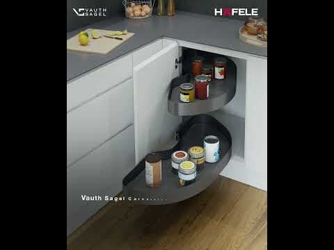 5 Smart Corner Storage Ideas for a More Organised Kitchen | Häfele Vauth Sagel Range