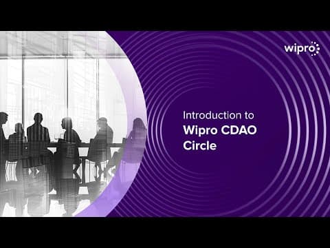 Introduction to Wipro CDAO Circle