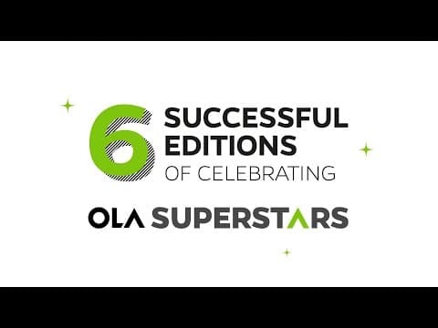 Ola Superstars | Celebrating Six Editions