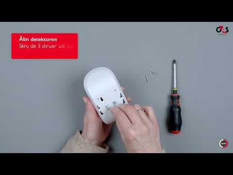 SHIELD alarm battery change: camera detector