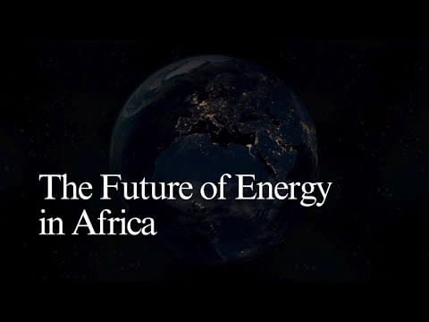 The Future of Energy in Africa
