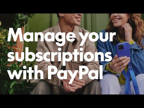 How to manage subscriptions with PayPal