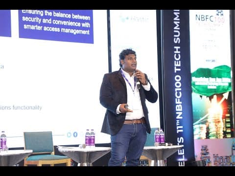 3i Infotech's FutureTech Team Presenting at Elets 11th NBFC100 Tech Summit, Chennai 2022