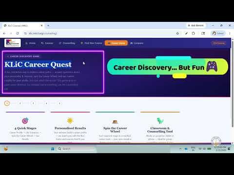 🚀 Discover the Right Career Path with KLiC Courses Counselling Platform