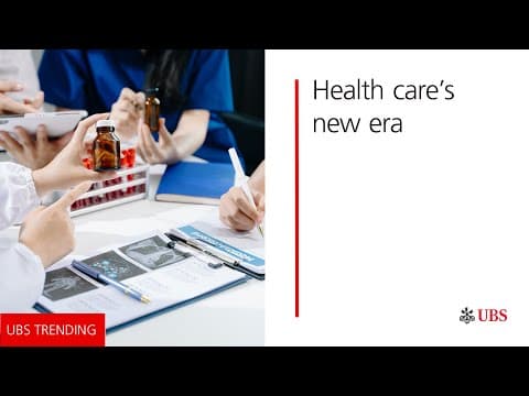 UBS Trending: Health care’s new era – Longevity, innovation