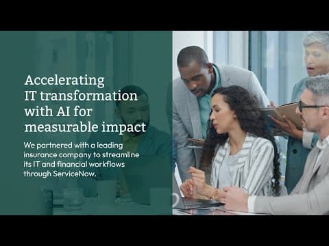 Brillio Uses AI to Streamline IT and Finance for a Leading Insurance Provider