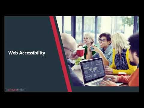 A Webinar on Web Accessibility - People Tech Group