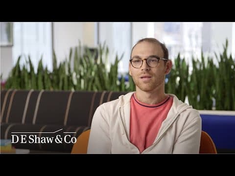 Greg on Culture & Colleagues (The D. E. Shaw Group)