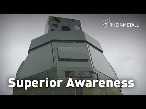 Rheinmetall Air Defence – Oerlikon Multi Sensor Unit