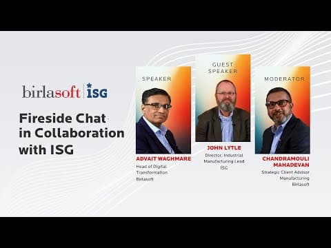 Roundtable Fireside Chat in Collaboration with ISG