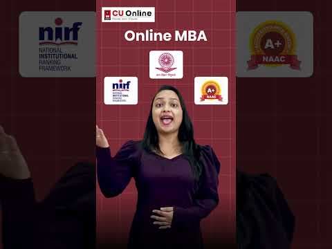 A degree that matches your reality - Chandigarh University Online MBA