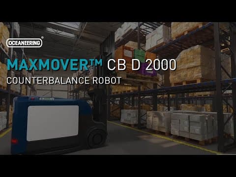 MaxMover™ CB D 2000 - Counterbalance Robot | Oceaneering