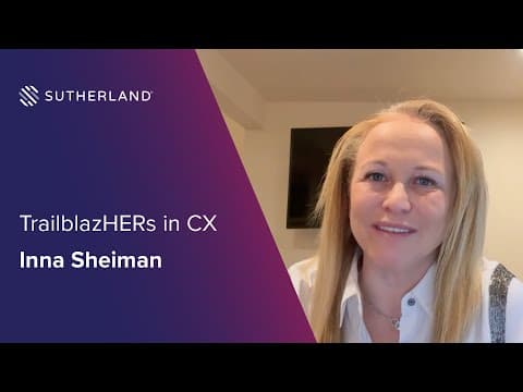 TrailblazHERs in CX: Inna Sheiman