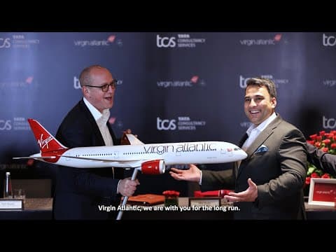 Flying into the Future: TCS & Virgin Atlantic Extend 2-Decade Partnership
