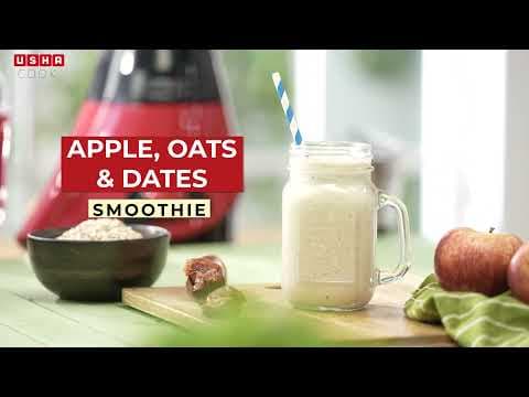 Apple Oats & Dates Smoothie