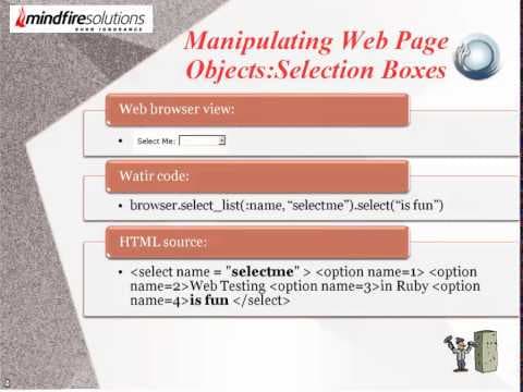 Introduction to Ruby Watir